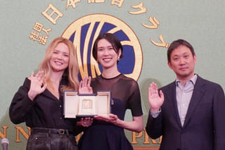 「急に具合が悪くなる」カンヌ女優賞、ビルジニー・エフィラ＆岡本多緒が濱口竜介監督と凱旋会見 “濱口メソッド”振り返る