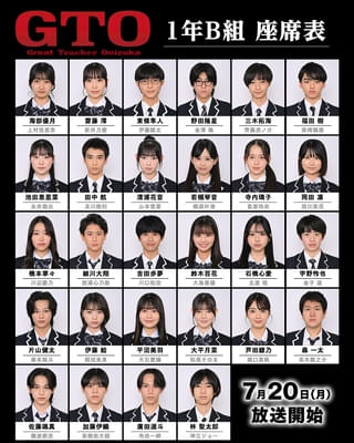 反町隆史主演「GTO」生徒役が発表！ 稲垣来泉ら新星28人が熾烈なオーディション勝ち抜く
