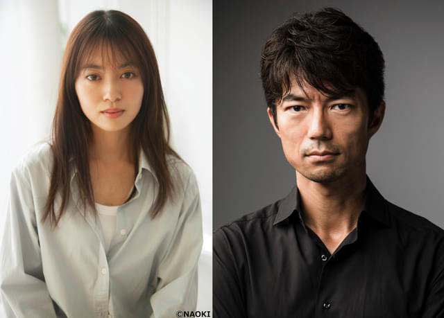 田辺桃子（左）、仲村トオル（右）