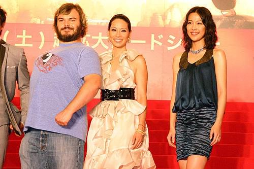 ジャック・ブラック、山口達也ら来場。「カンフー・パンダ」プレミア