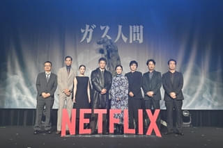 小栗旬、「ガス人間」配信記念イベントで“新次元”の自信を語る 俳優デビューのUTAは圧倒的な存在感