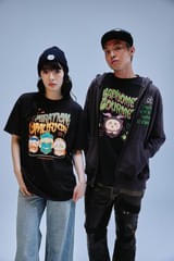 「ちいかわ」「ナガノキャラクターズ」の“それぞれの恐怖”をポップに描いたTシャツ発売 ホラーだけどどこか笑えるデザイン