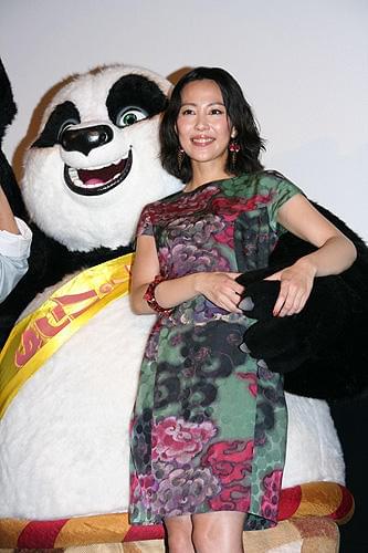山口達也と木村佳乃が星野監督にエール！「カンフー・パンダ」初日