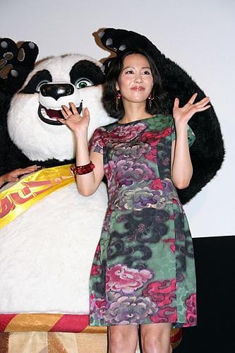 山口達也と木村佳乃が星野監督にエール！「カンフー・パンダ」初日