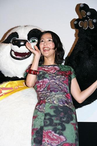 山口達也と木村佳乃が星野監督にエール！「カンフー・パンダ」初日