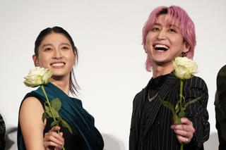土屋太鳳&佐久間大介、恋愛価値観マッチせず!【「マッチング TRUE LOVE」初日舞台挨拶】