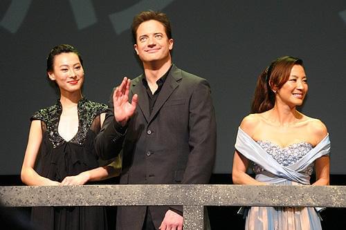 上地雄輔、ハリウッドスター相手にオトボケ発言。「ハムナプトラ3」プレミア