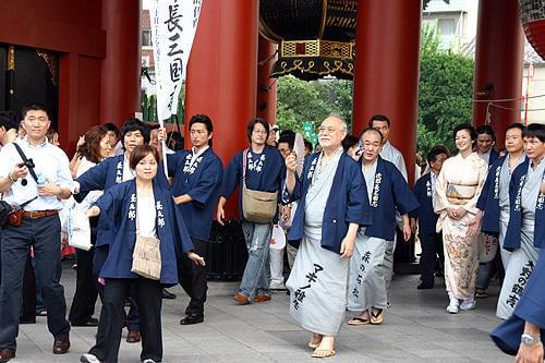 浅草寺に次郎長一家が参上！マキノ雅彦監督作「次郎長三国志」会見
