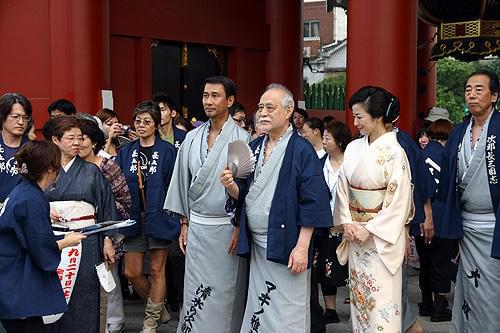 浅草寺に次郎長一家が参上！マキノ雅彦監督作「次郎長三国志」会見