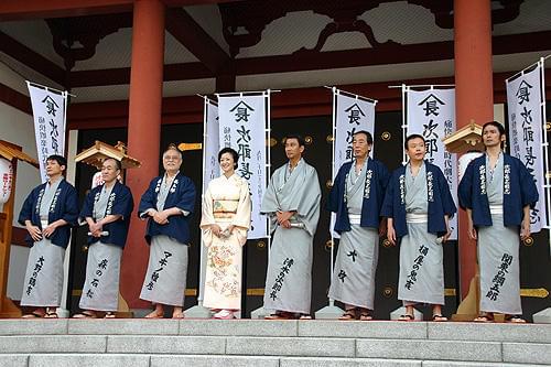 浅草寺に次郎長一家が参上！マキノ雅彦監督作「次郎長三国志」会見