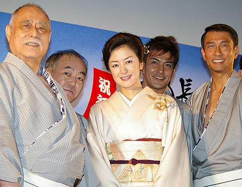 中井貴一が鈴木京香に愛の告白。「次郎長三国志」初日