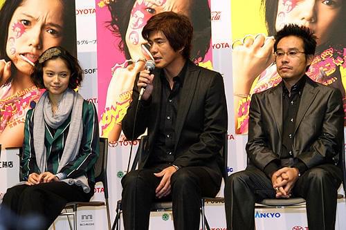 宮崎あおい「クドカンは天才」と絶賛。「少年メリケンサック」会見