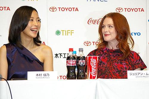 ジュリアン・ムーアが伊勢谷と木村の名演に号泣！「ブラインドネス」会見