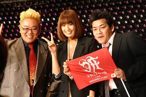 倖田來未、EXILEの祝福にジョン・ウー監督ご満悦。「レッドクリフ」イベント