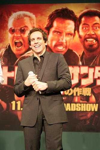 ベン・スティラーが大爆笑の来日会見！「トロピック・サンダー」