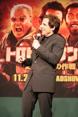 ベン・スティラーが大爆笑の来日会見！「トロピック・サンダー」