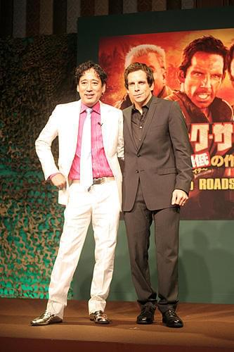 ベン・スティラーが大爆笑の来日会見！「トロピック・サンダー」