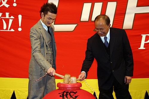 中村獅童「亡き父も喜んでいる」と感激。「レッドクリフ」大ヒット御礼イベント