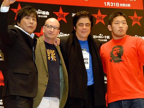 ソダーバーグ監督とデル・トロが学生たちへ熱いメッセージ。「チェ」会見