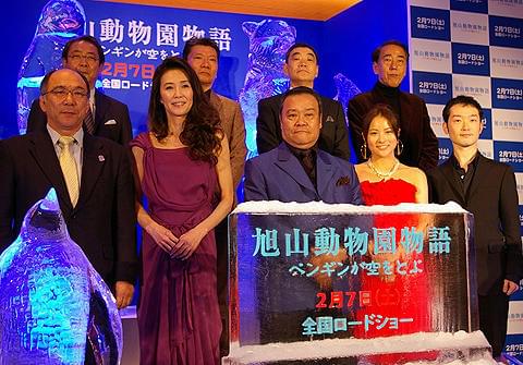 西田敏行が入院中のマキノ雅彦監督にメッセージ。「旭山動物園物語」試写会