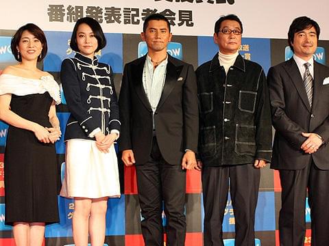 “先輩”菊地凛子が本木雅弘に助言！WOWOWオスカー＆グラミー賞番組発表会見