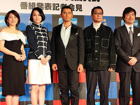 “先輩”菊地凛子が本木雅弘に助言！WOWOWオスカー＆グラミー賞番組発表会見