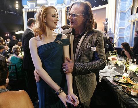 エバン・レイチェル・ウッドが、ミッキー・ロークとの恋の噂を完全否定