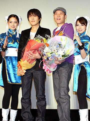 千原ジュニア、セリフはたった二言!?「ストリートファイター」初日