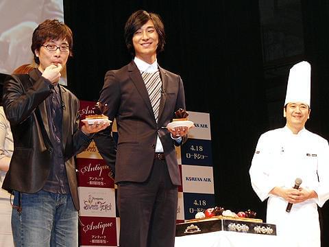 有名パティシエのガトーショコラに舌鼓