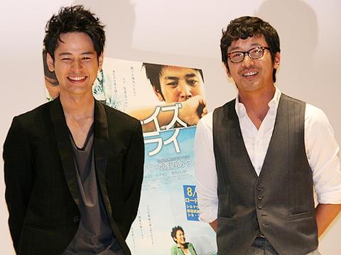 妻夫木聡＆ハ・ジョンウ、実生活でも大親友！「ノーボーイズ，ノークライ」