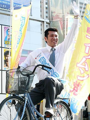 自由フリムン党党首ゴリ、「南の島のフリムン」を街頭演説でアピール