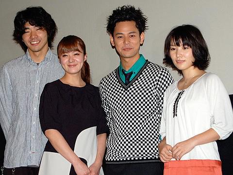 妻夫木「涙が自然に出るのは脚本のおかげ」。「ノーボーイズ，ノークライ」初日