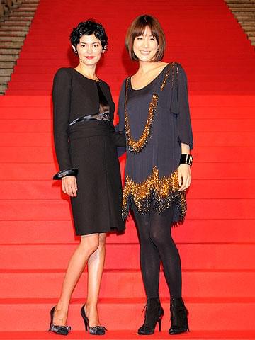 オドレイ・トトゥ来日、シャネルのドレスで「ココ・アヴァン・シャネル」をPR