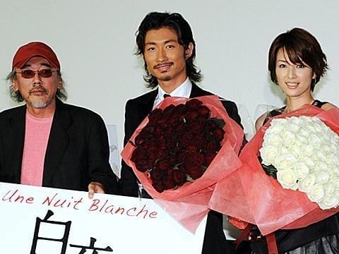 眞木大輔、長いキスシーンにドキドキ 「白夜」初日挨拶