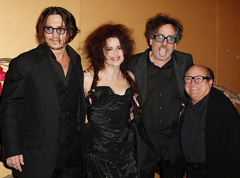 ジョニー・デップが、ティム・バートン監督の回顧展イベントに登場！