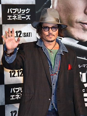 ジョニー・デップ来日 映画は見ずとも「いい評判聞いてる」と自信