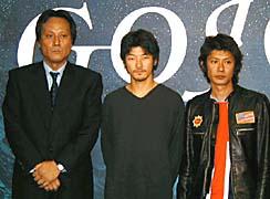 (左から) 隆大介、浅野忠信、永瀬正敏