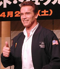 シュワ来日。「『T3』は怖い映画になるよ」