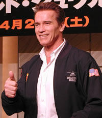 シュワ来日。「『T3』は怖い映画になるよ」