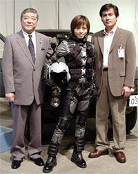 ヒロインは釈由美子。「ゴジラ×メカゴジラ」会見