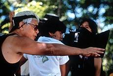 「バトル・ロワイアル」撮影時の深作監督