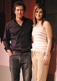 ヒュー・グラント、サンドラ・ブロックが揃って来日