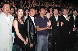 初日舞台挨拶の「踊る」ご一行