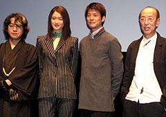 世界のニナガワ、映画監督業への更なる意欲。「嗤う伊右衛門」会見