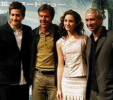 「デイ・アフター・トゥモロー」会見。環境省も映画に便乗