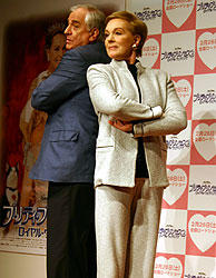 ジュリー・アンドリュース、69歳で元気に来日