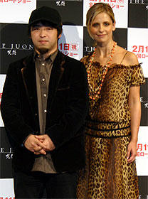 清水崇監督とサラ･ミシェル･ゲラー