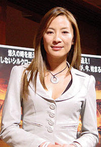 「SAYURI」の芸者役が、三蔵法師の映画を引っ提げ来日