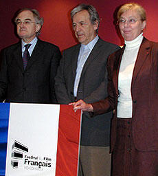 第13回フランス映画祭横浜2005で巨匠が来日
