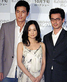 念願の恋愛映画出演!チョン・ウソン来日会見